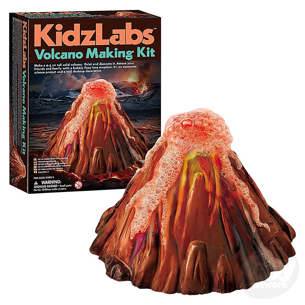 The Toy Network-KidzLabs - Volcano Making Kit-4M-03230-Legacy Toys