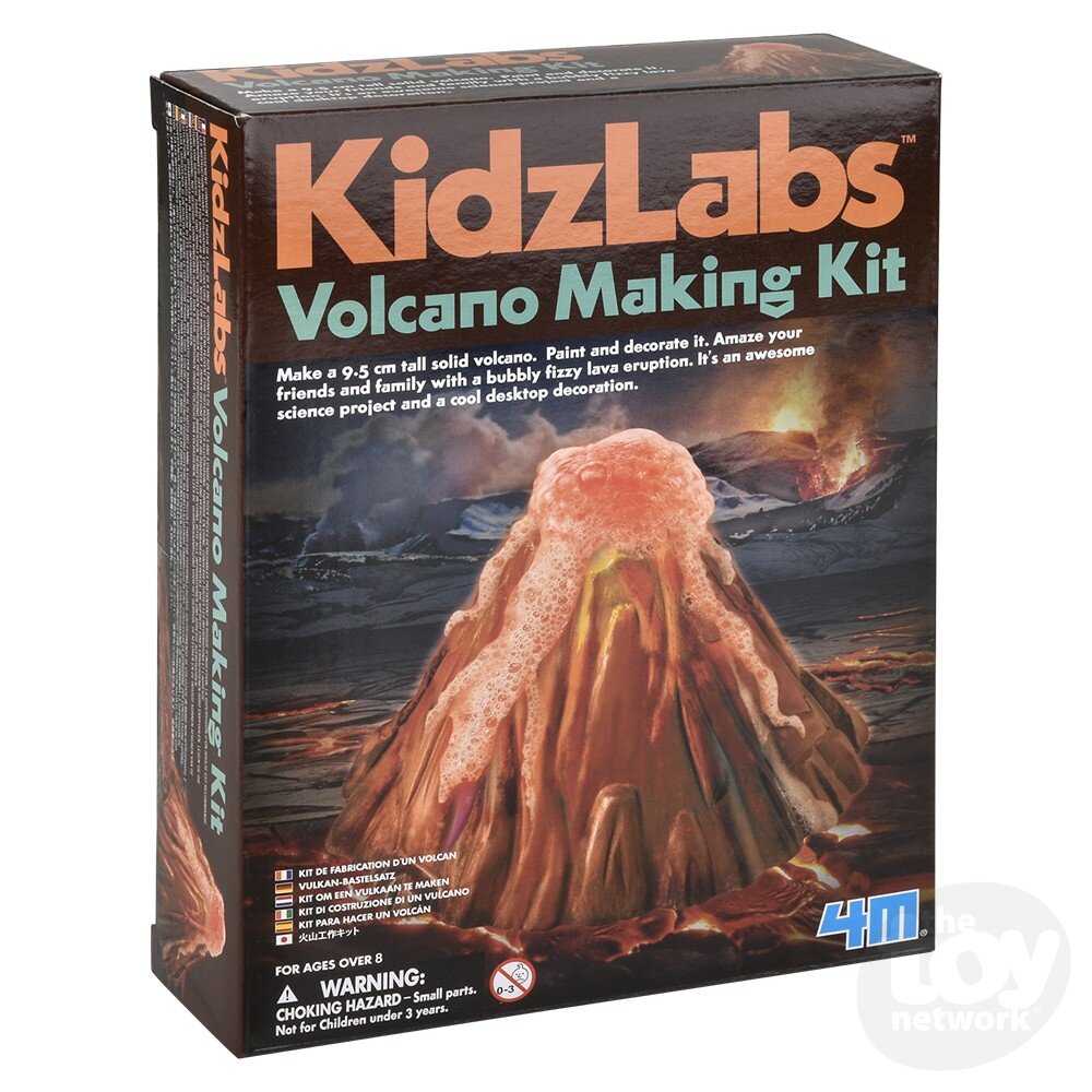 The Toy Network-KidzLabs - Volcano Making Kit-4M-03230-Legacy Toys