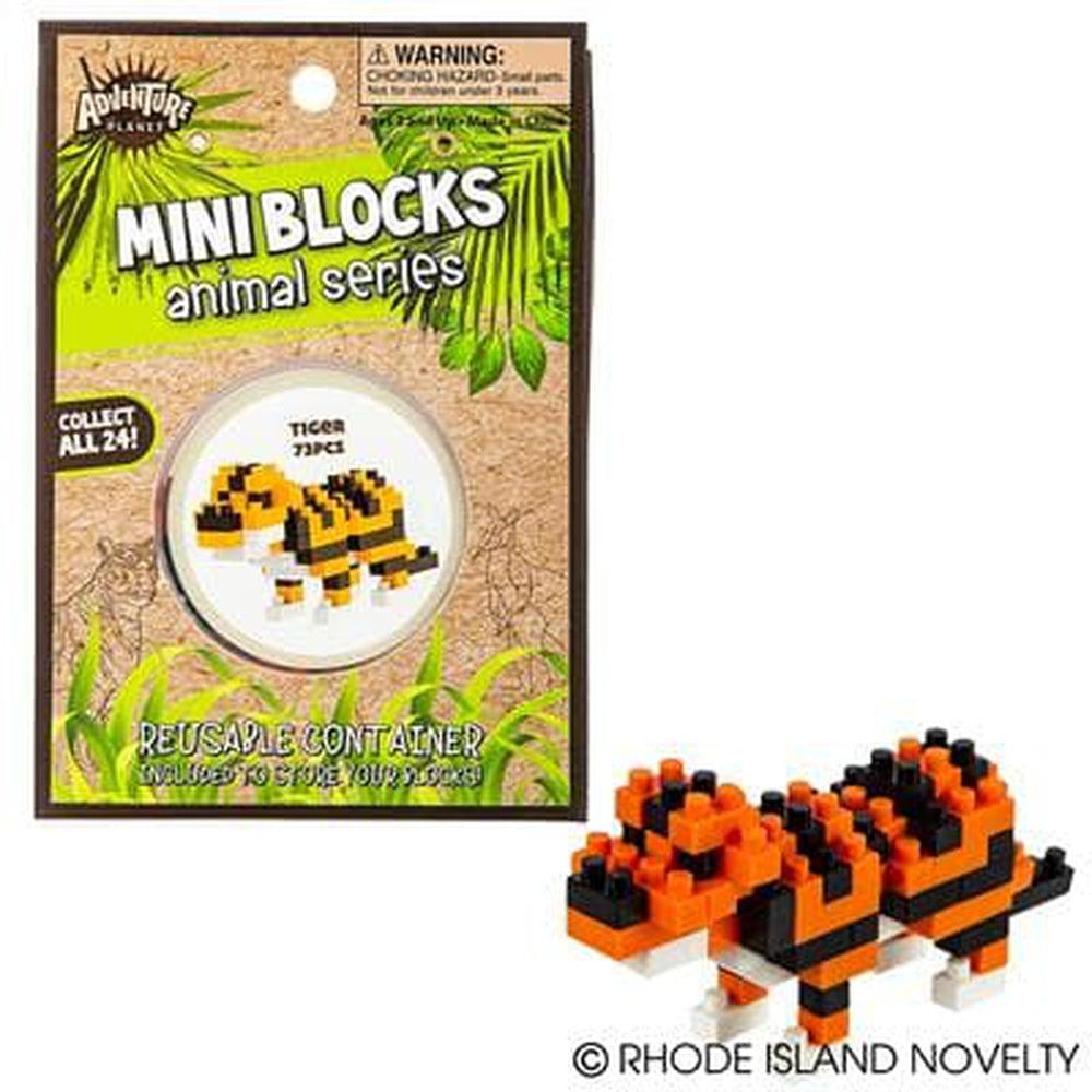 The Toy Network-Mini Blocks - Tiger 73 Pieces-AM-MBTIG-Legacy Toys