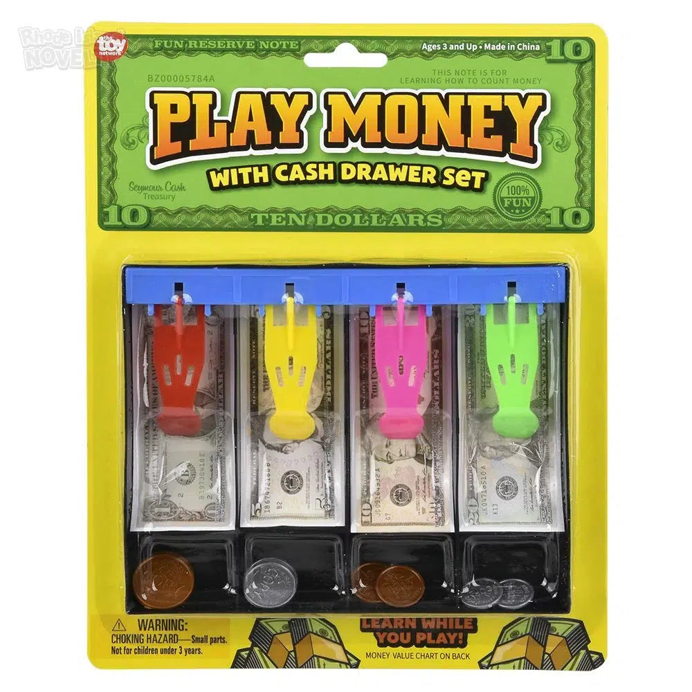 The Toy Network-Play Money Set With 7" Cash Drawer--Legacy Toys