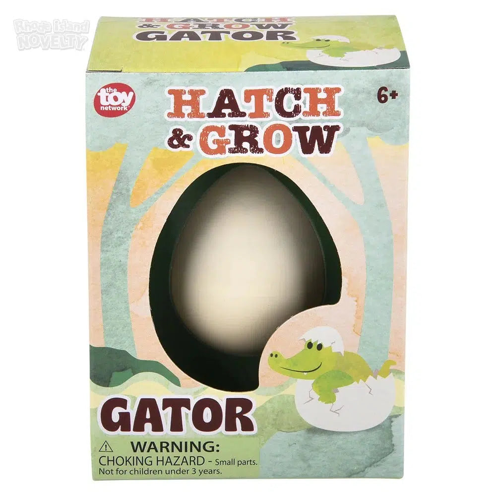 The Toy Network-Small Hatch And Grow Gator Egg-PA-GRSGA-Single-Legacy Toys