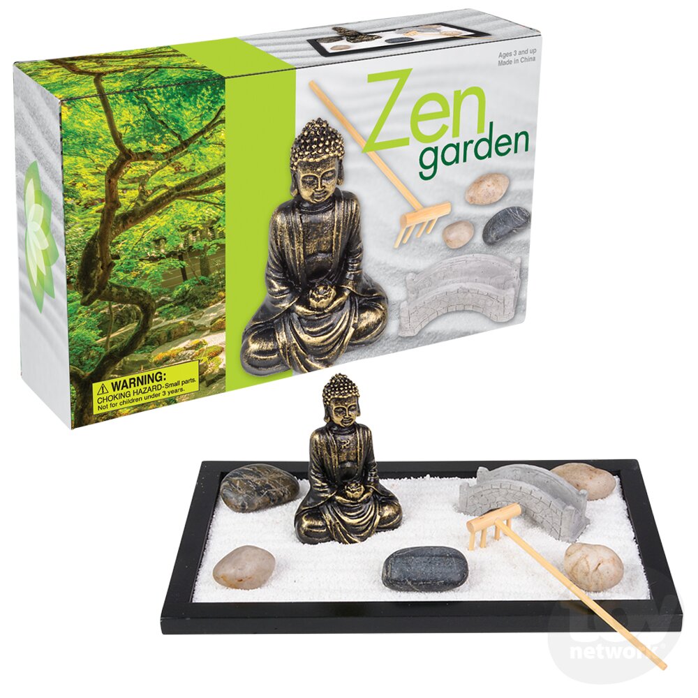 The Toy Network-Zen Garden Set 11"x6.5"-FR-ZENGA-Legacy Toys