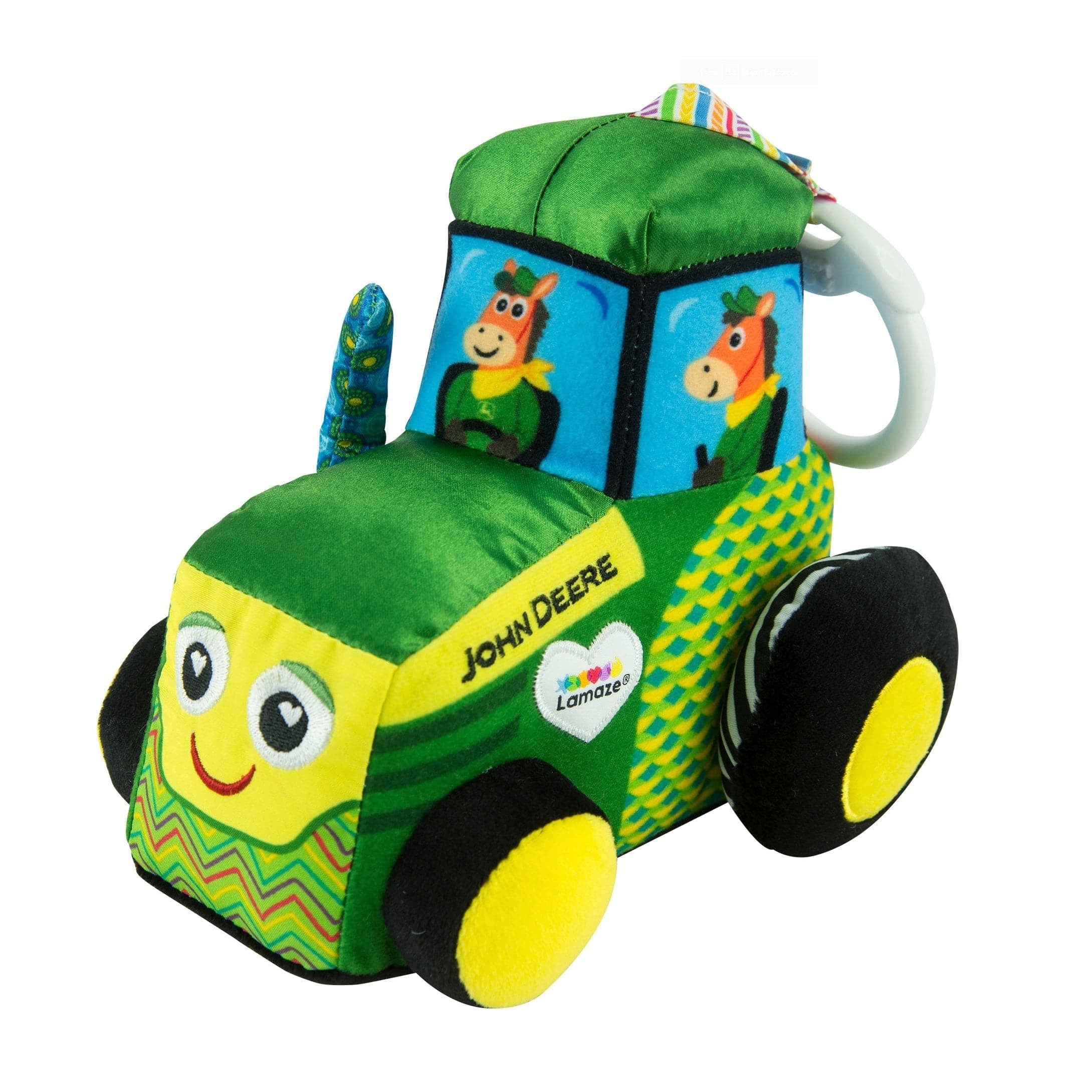 TOMY-Clip & Go Tractor-L27411-Legacy Toys