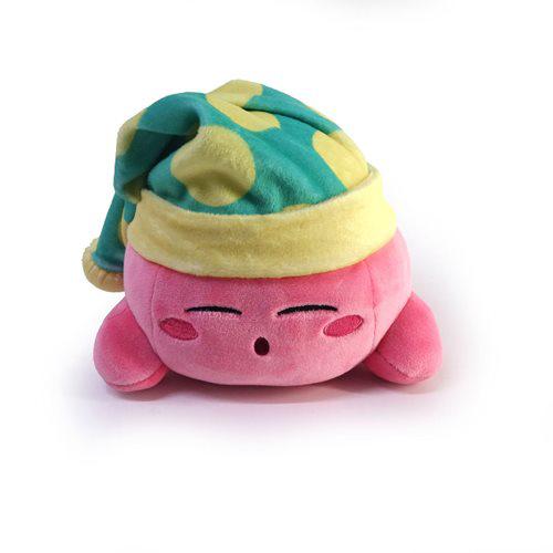 TOMY-Club Mocchi Mocchi - Kirby Junior Assortment-T12785-Sleeping Kirby-Legacy Toys