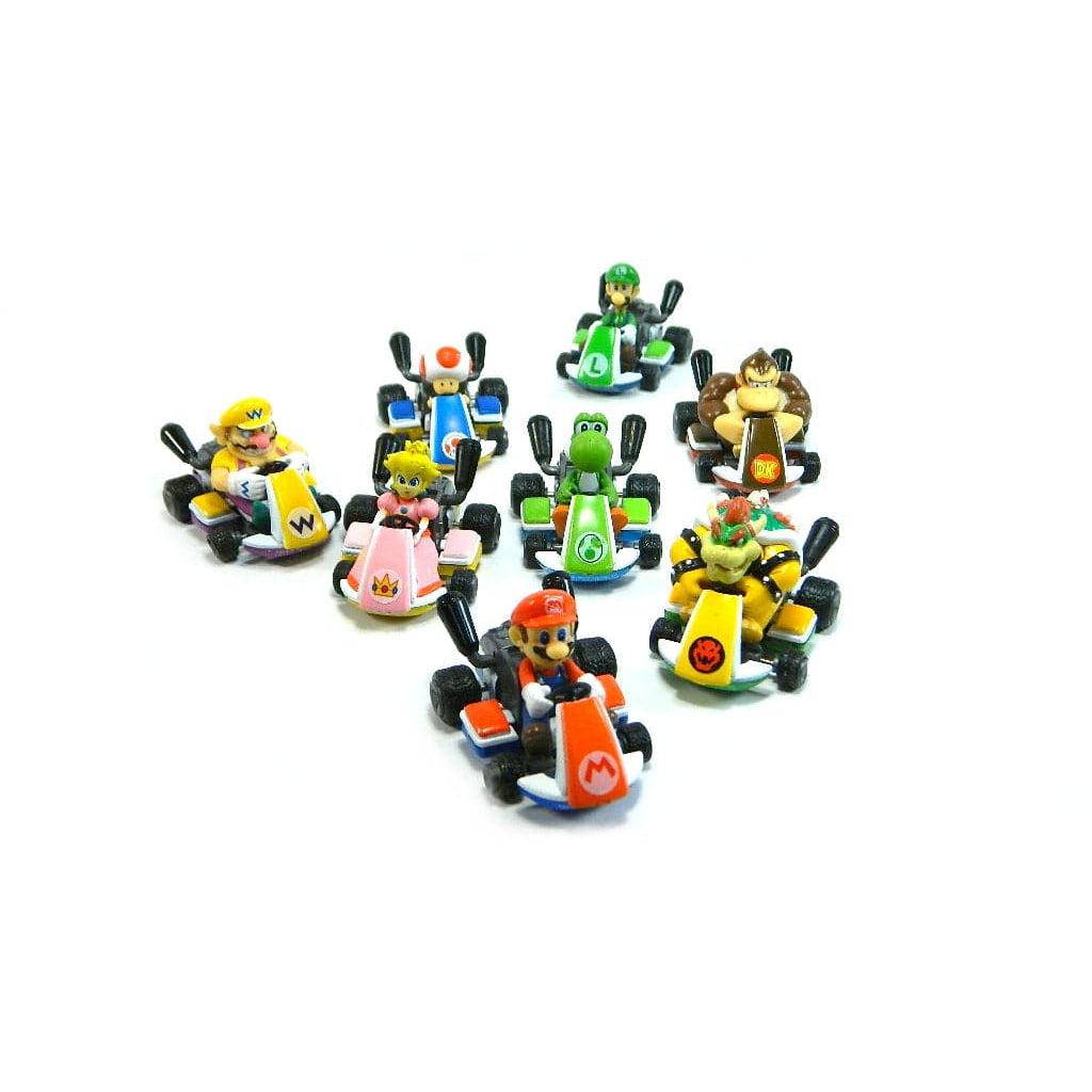 TOMY-Gachapon Mario Kart Pullback Racer - Assorted Styles-L67936A-Legacy Toys