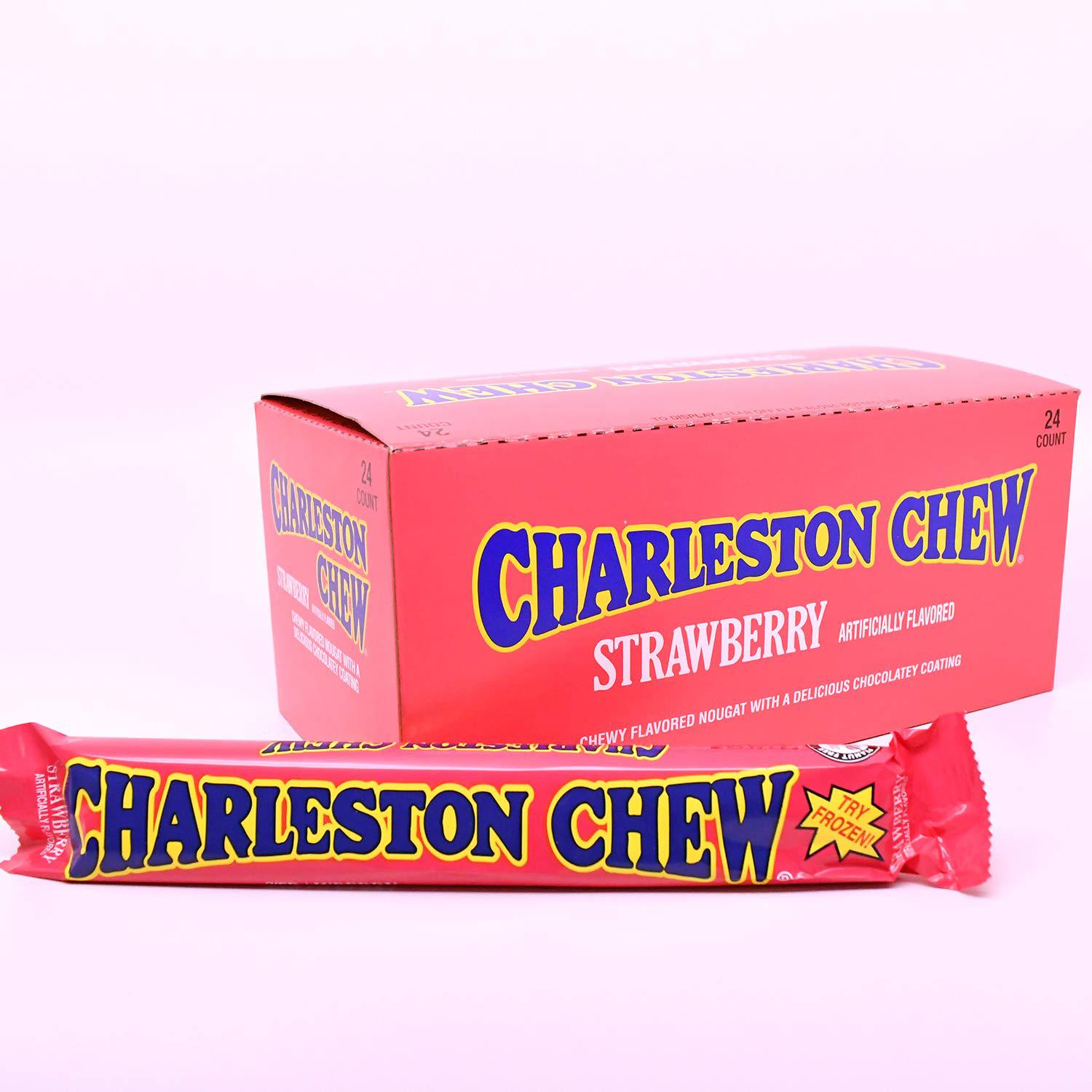 Tootsie-Charleston Chew Strawberry 1.88 oz. Bar--Legacy Toys