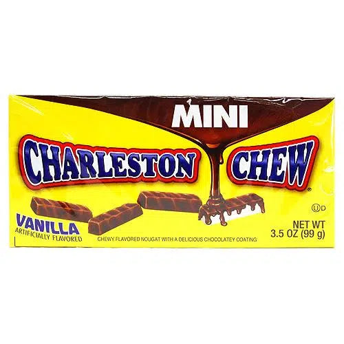 Tootsie-Mini Vanilla Charleston Chew Candy Bars 3.5-oz. Theater Box-53293-Single-Legacy Toys