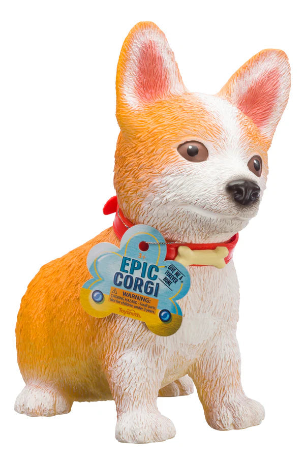 Toy Smith-Epic Puppies - Corgi-7919-Legacy Toys