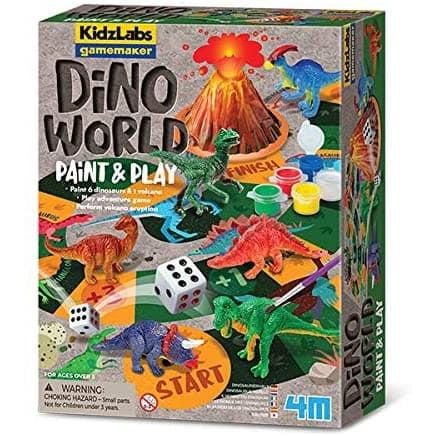 Toy Smith-Kidz Labs Dino World Paint & Play-56828-Legacy Toys