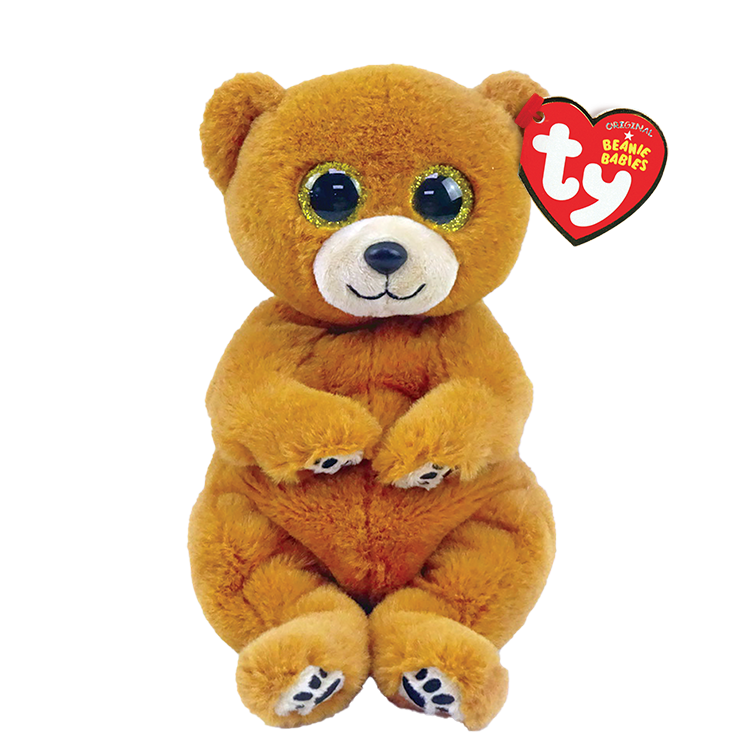 TY-Beanie Bellie - Duncan the Brown Bear - 13