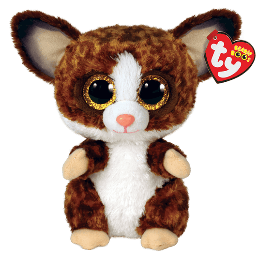 TY-Beanie Boo's - Binky the Bush Baby-36374-Small 6"-Legacy Toys