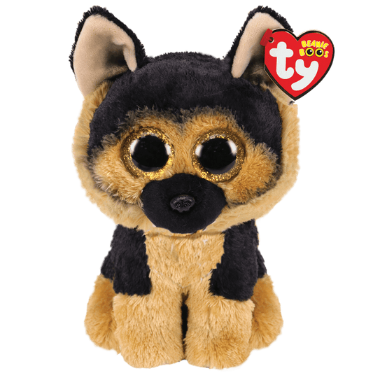 TY-Beanie Boo's - Spirit the German Shepherd-36309-8" Small-Legacy Toys