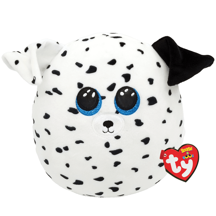 TY-Squish A Boo - Fetch the Dalmatian-39318-10" Small-Legacy Toys