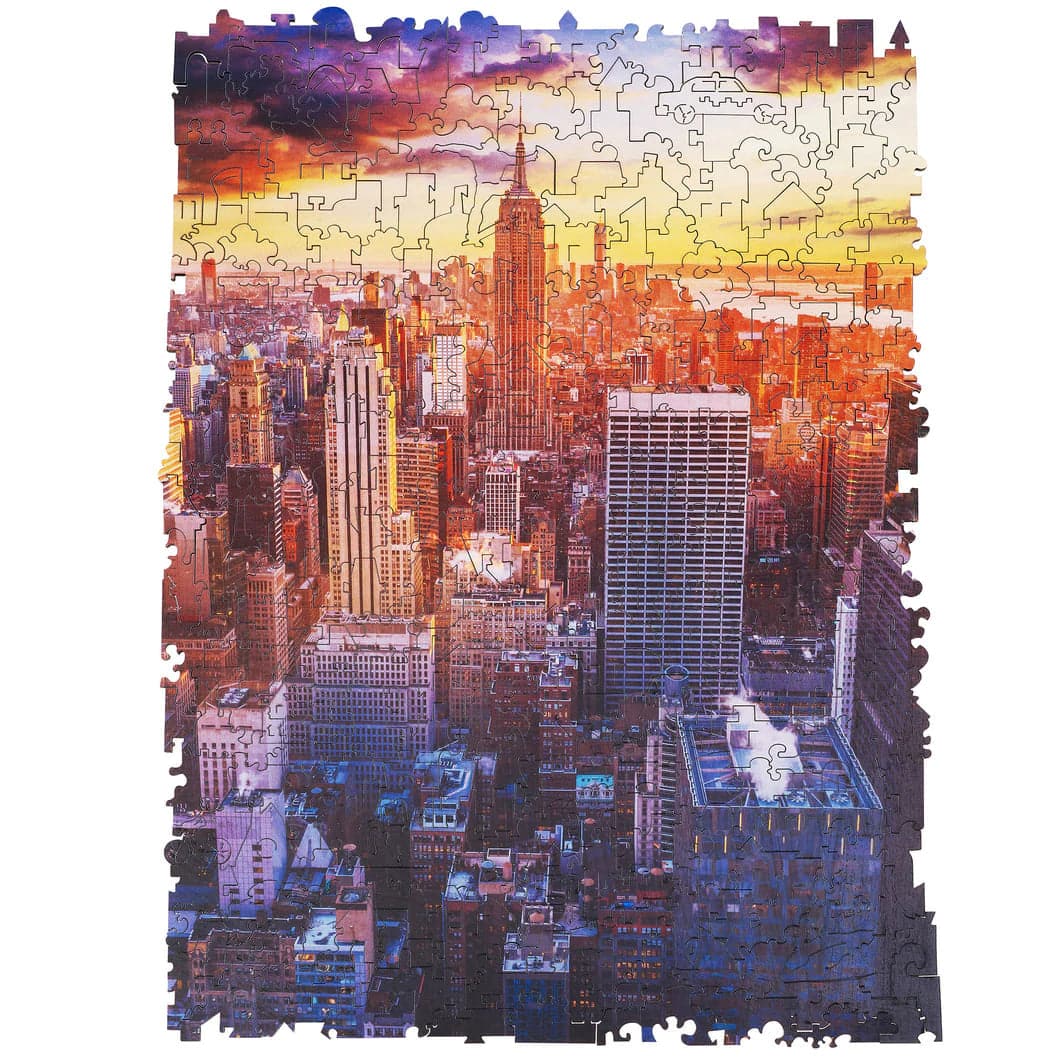 Unidragon-Morning in New York Wooden Jigsaw Puzzle-UNI-NYC-M-Medium-Legacy Toys