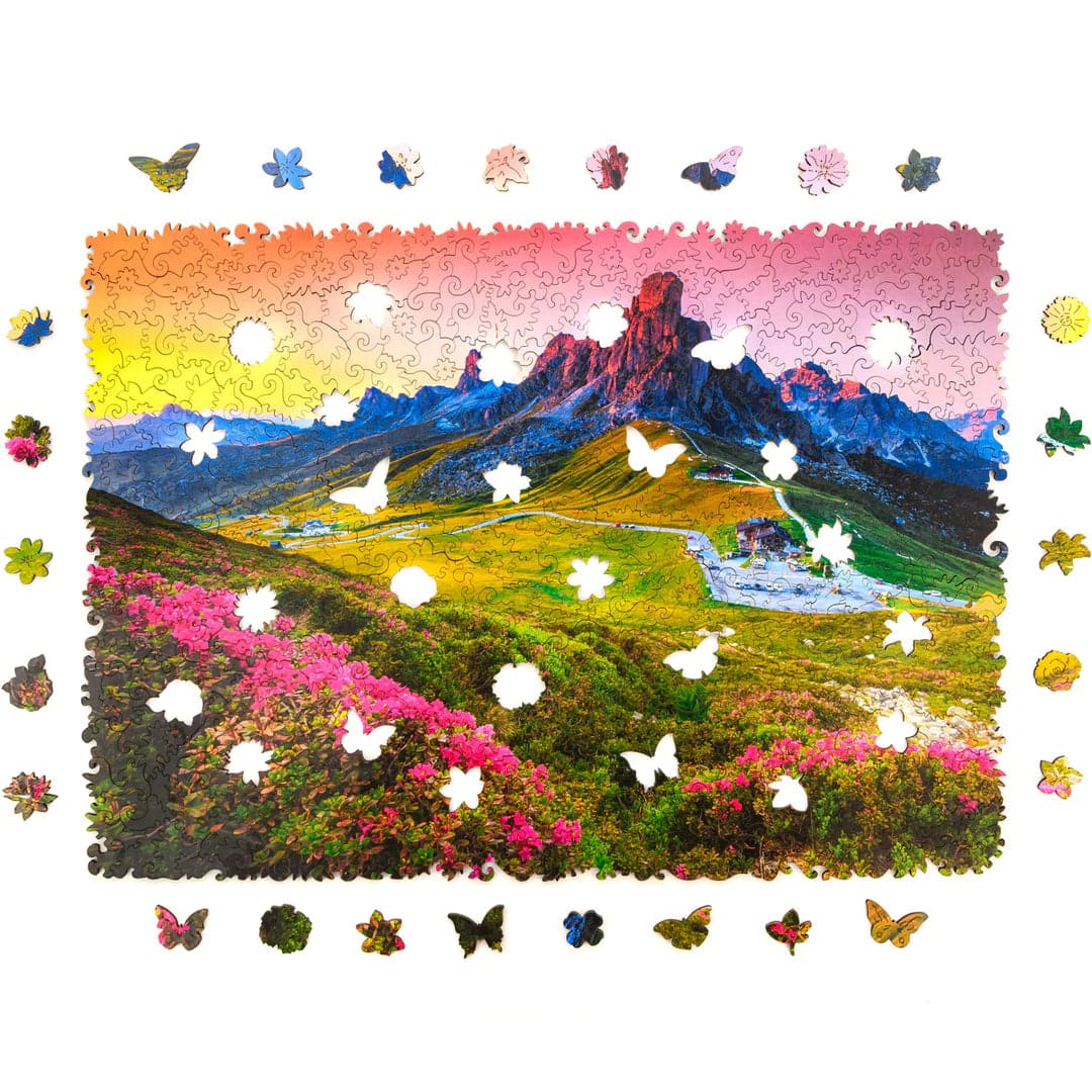 Unidragon-Mountain Wooden Jigsaw Puzzle--Legacy Toys