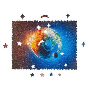 Unidragon-Planet Earth Wooden Jigsaw Puzzle--Legacy Toys