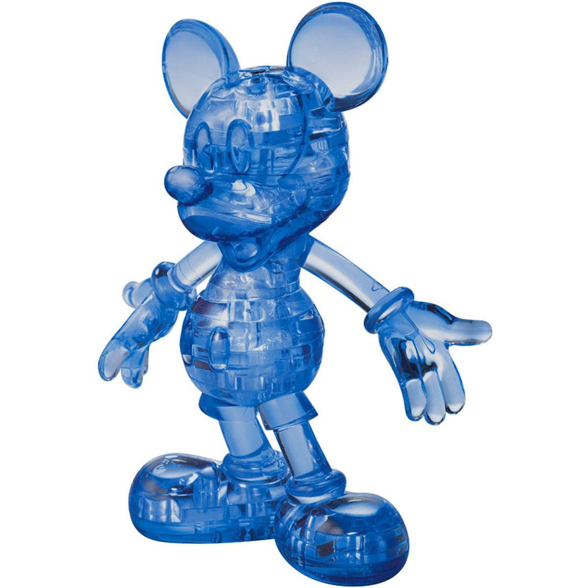University Games-3D Disney Crystal Puzzle - Dark Blue Mickey Mouse-31019-Legacy Toys
