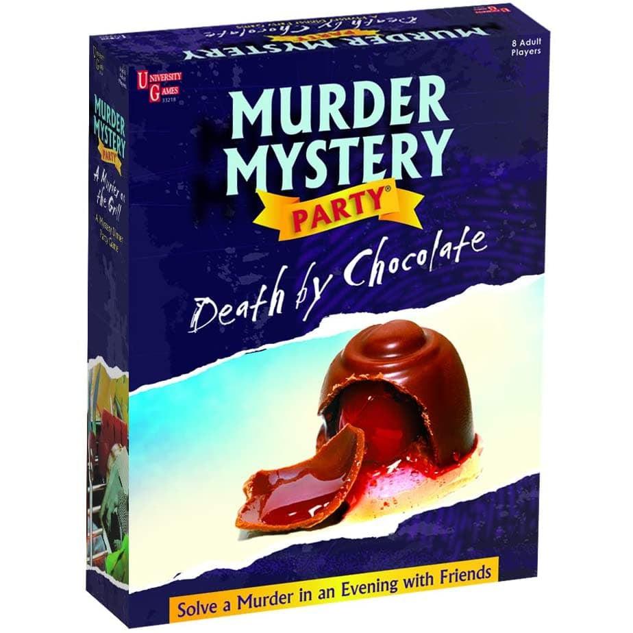 University Games-Murder Mystery Party Game - Death by Chocolate-33218-Legacy Toys