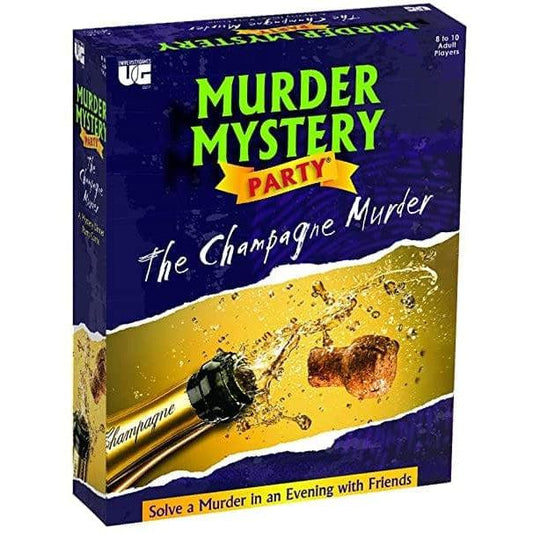 University Games-Murder Mystery Party Game - The Champagne Murder-33217-Legacy Toys
