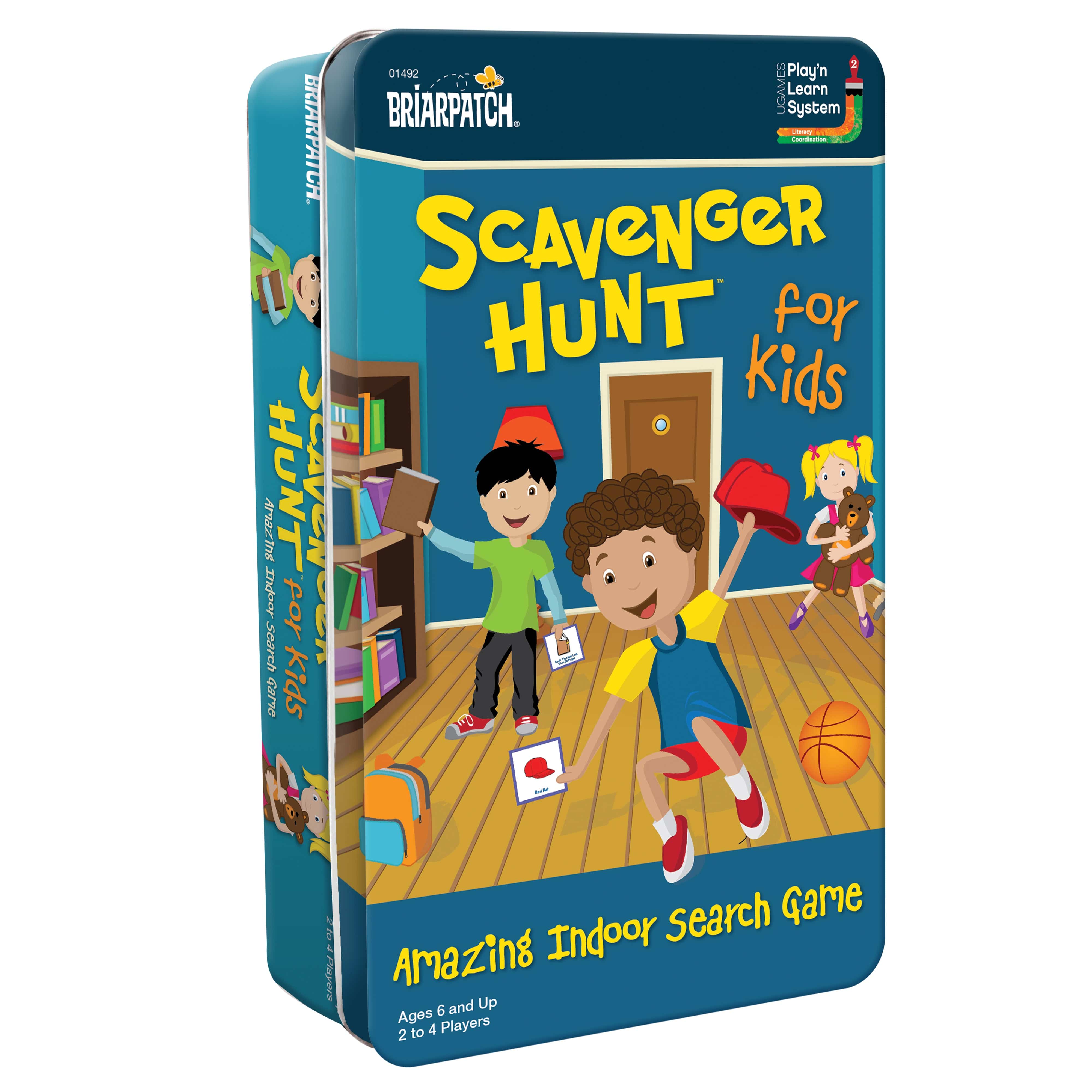 University Games-Scavenger Hunt for Kids Tin-01492-Legacy Toys