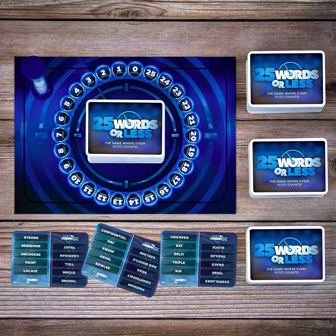 USAopoly-25 Words Or Less-PA142-738-Legacy Toys