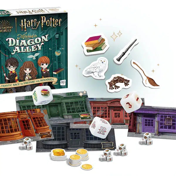 USAopoly-Harry Potter: Mischief In Diagon Alley-PA010-400-Legacy Toys