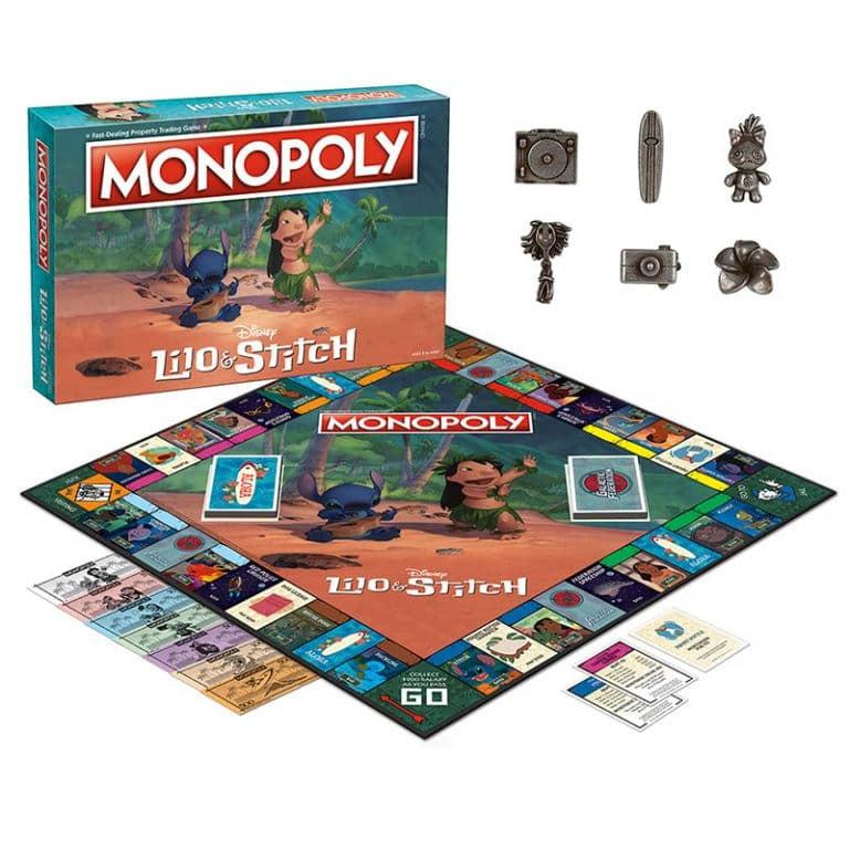 USAopoly-Lilo & Stitch Monopoly Game-MN004-679-Legacy Toys