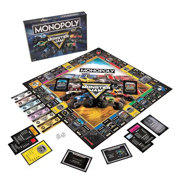 USAopoly-Monster Jam Monopoly-MN149-651-Legacy Toys