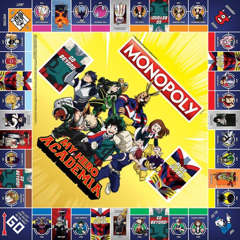 USAopoly-My Hero Academia Monopoly Game-MN128-631-Legacy Toys