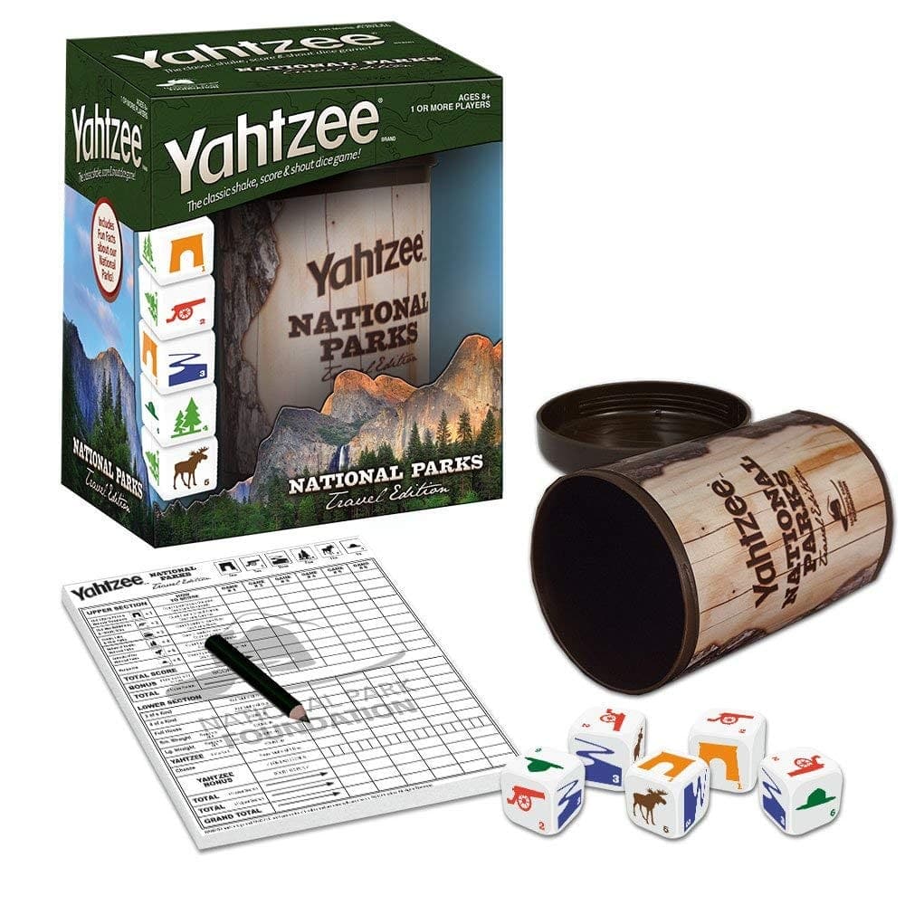 USAopoly-National Parks Edition Yahtzee Game-YZ025-000-Legacy Toys