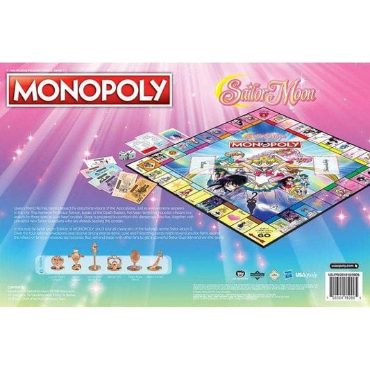 USAopoly-Sailor Moon Monopoly Game-MN113-586-Legacy Toys
