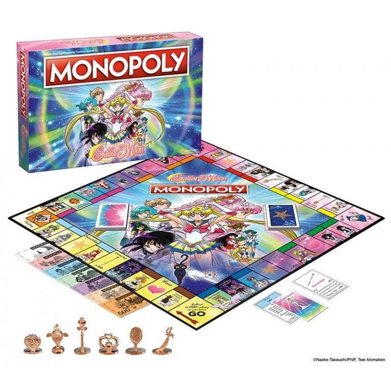 USAopoly-Sailor Moon Monopoly Game-MN113-586-Legacy Toys