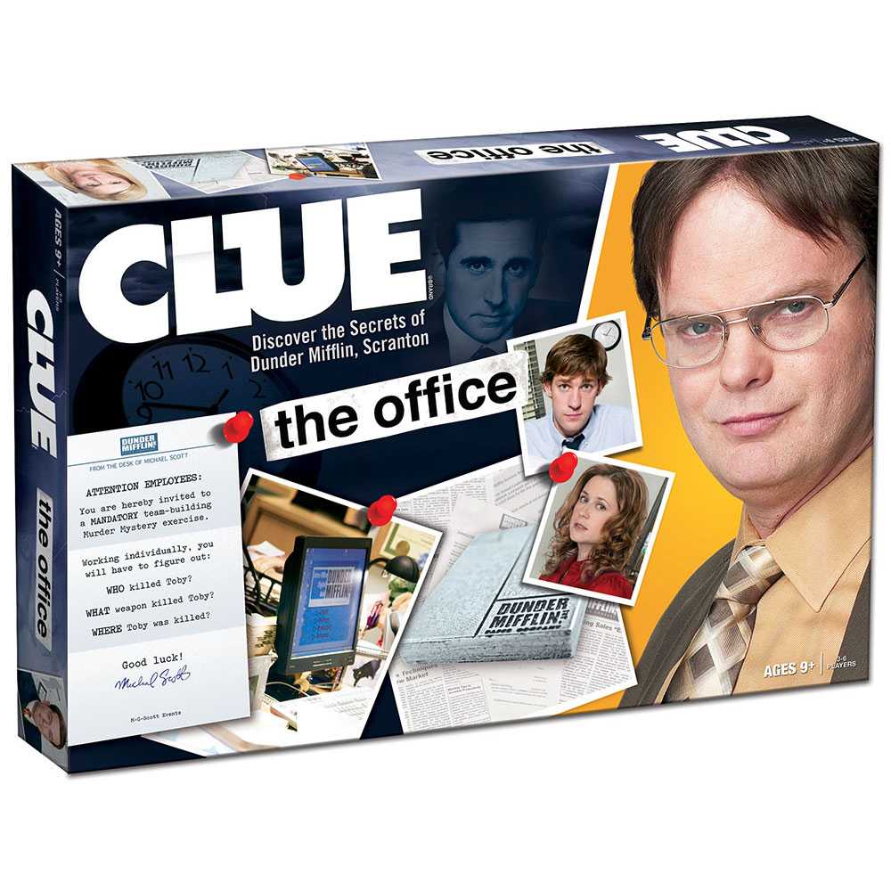 USAopoly-The Office Clue Game-CL0051-198-Legacy Toys