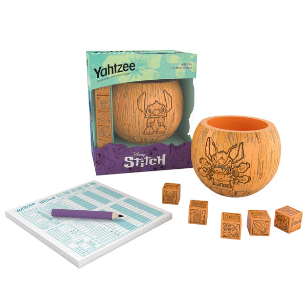 USAopoly-YAHTZEE Disney Stitch-YZ004-679-Legacy Toys