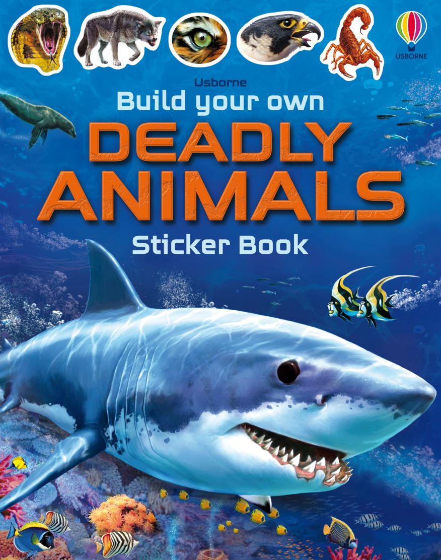 Usborne Books-Build Your Own Deadly Animals-071853-Legacy Toys