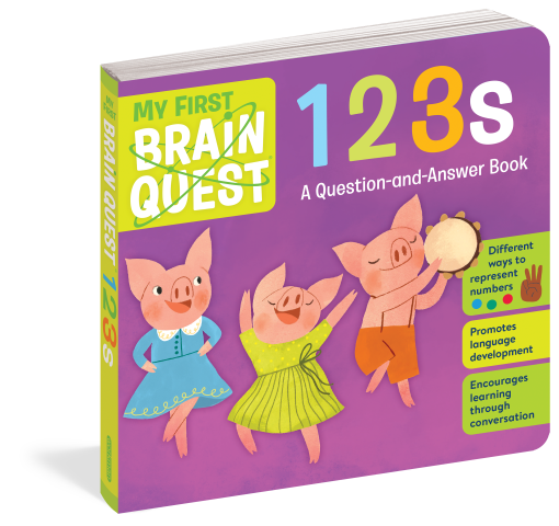 Workman Publishing-My First Brain Quest Skills Books: 123's-100381-Legacy Toys