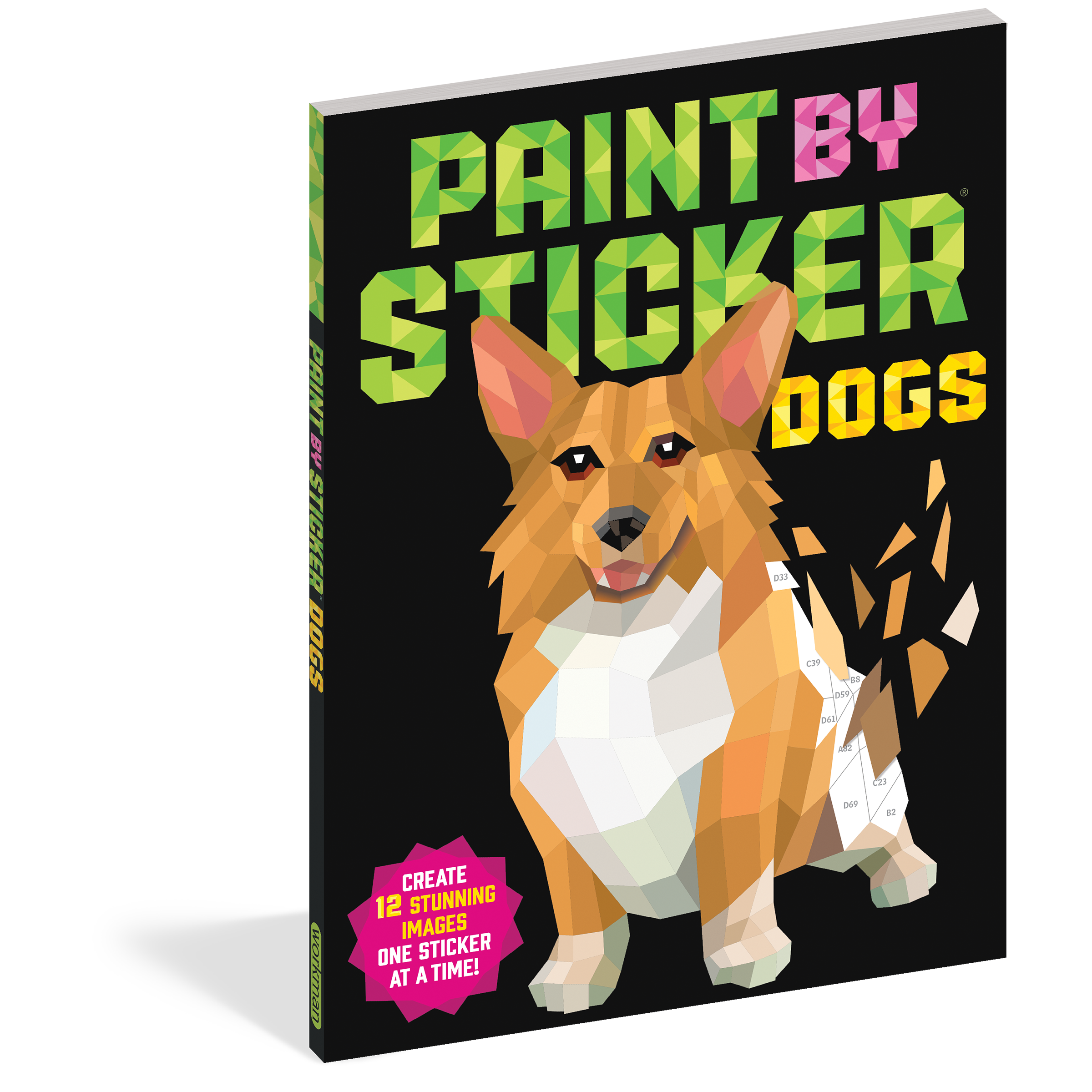 Workman Publishing-Paint By Sticker: Dogs-100965-Legacy Toys