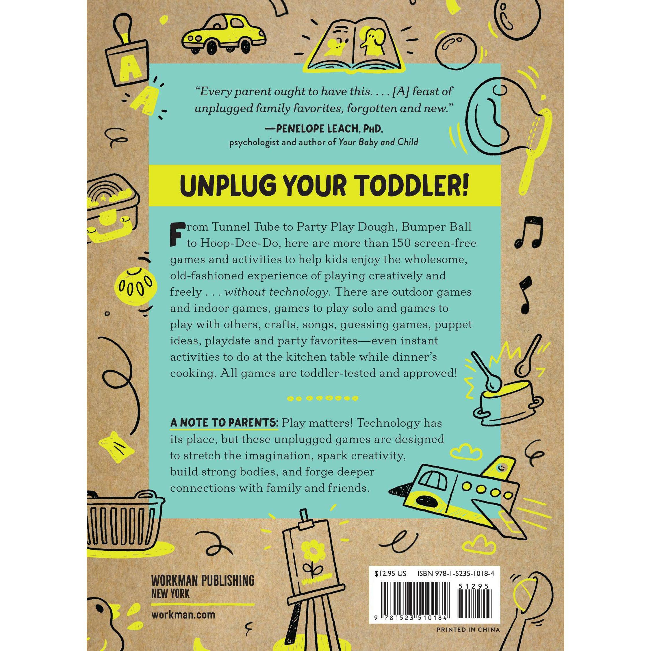 Workman Publishing-Unplugged Play: Toddler for Ages 1-2-101018-Legacy Toys