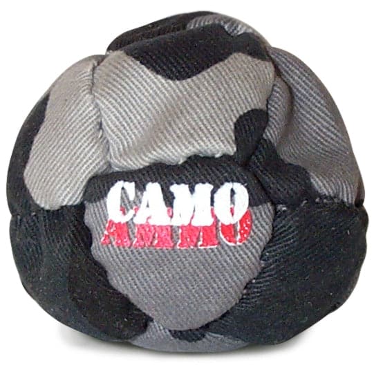 World Footbag-Camo Ammo Hacky Sack Footbag - Assorted Colors-8781-Legacy Toys
