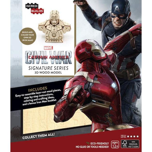 XYZ Toys-IncrediBuilds - Captain America: Civil War - Iron Man 3D Model-854725006140-Legacy Toys