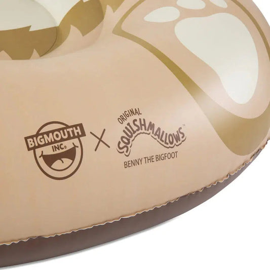 Big Mouth-Squishmallows Benny the Big Foot Snow Tube-22-BST-4632-Legacy Toys