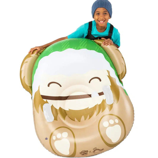 Big Mouth-Squishmallows Benny the Big Foot Snow Tube-22-BST-4632-Legacy Toys